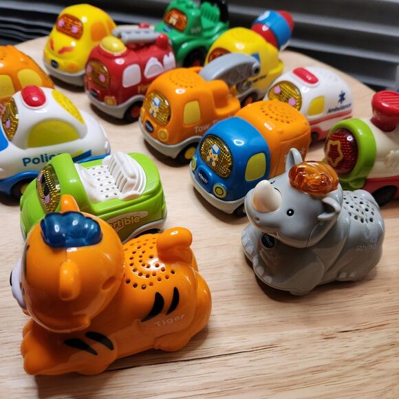 VTech Go! Go! Smart Wheels Lot of 13 Vehicles | No Duplicates - Picture 9 of 12